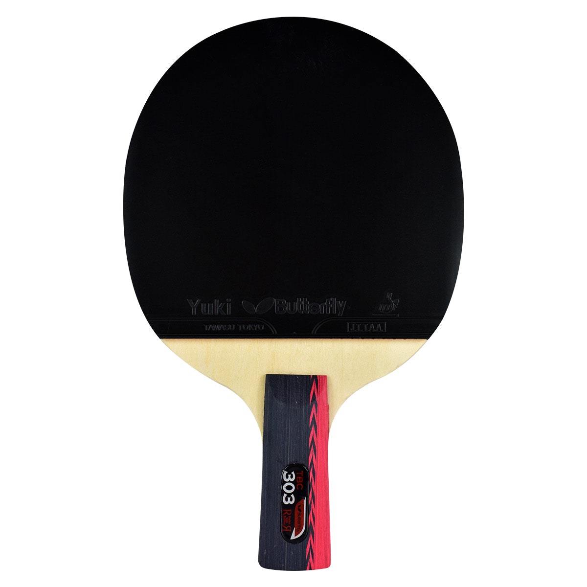 Photos of Butterfly Bty 303 Chinese Penhold Racket Set